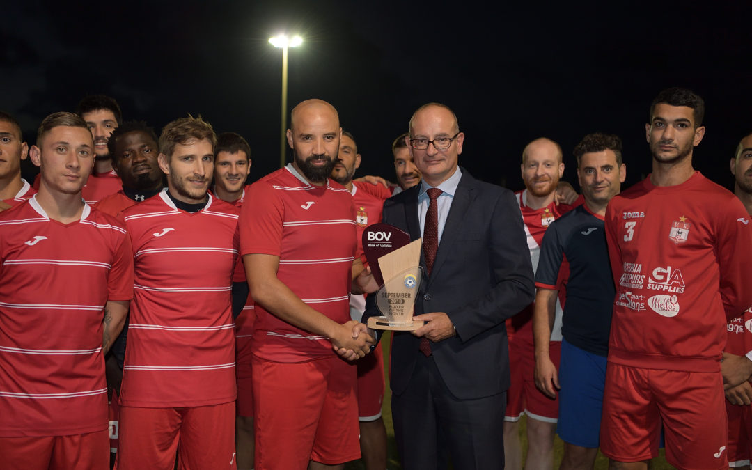 BOV GFA Player of the Month – Elton Alexandre Da Silva (Victoria Hotspurs) wins September Award