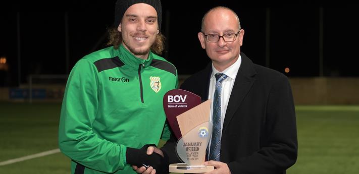 BOV GFA Player of the Month for January 2019