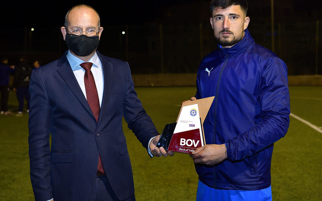 BOV GFA Player of the Month Nadur Youngsters’ Steve Sultana wins November Award