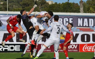 Nadur join the top positions with a close win