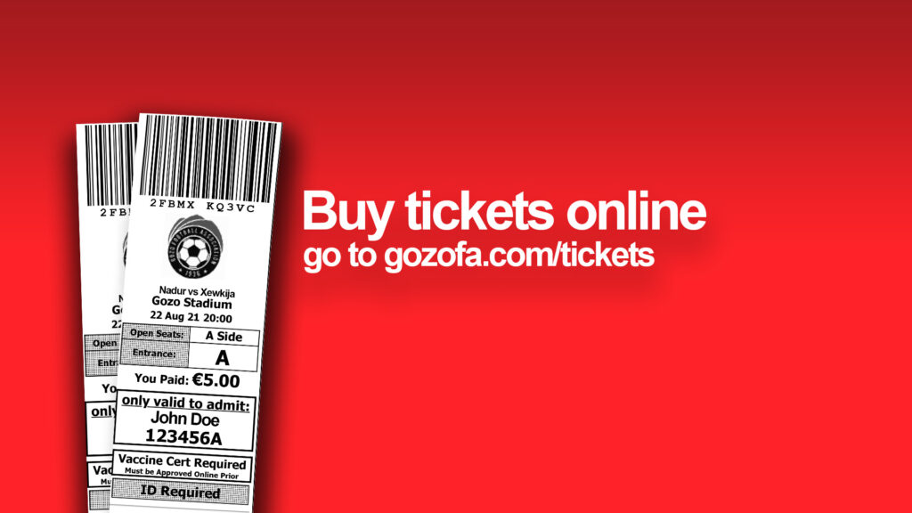 Buy Tickets online from the GFA website