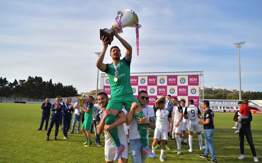 Nadur win the 10th BOV GFA Cup to mark another treble