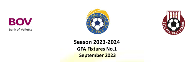 GFA Fixtures No. 1 / 2023-2024