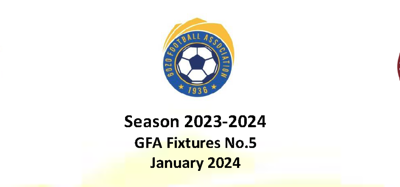 GFA Fixtures No. 5 / 2023 -2024