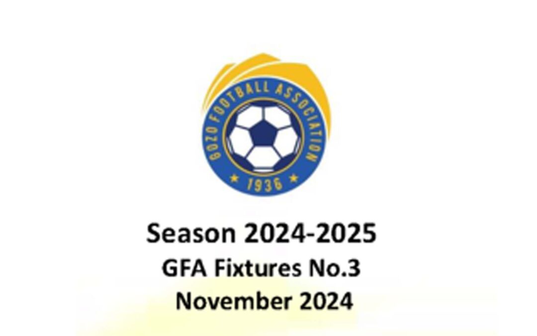 GFA Fixtures No. 3 – November 2024