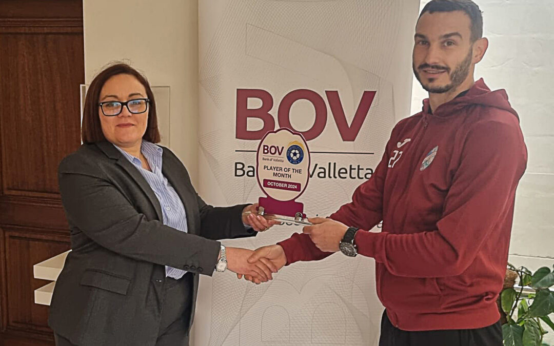 Igor Nedeljkovic Player of the Month for October