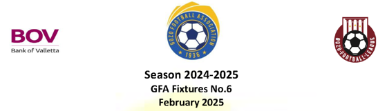 GFA Fixtures No. 6 – February 2025