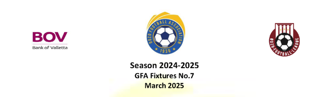 GFA Fixtures No. 7 – March 2025