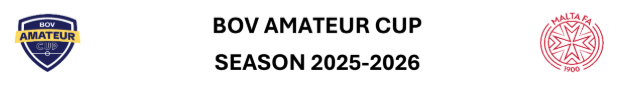 Fixtures of the BOV Amateur Cup (Last 32).