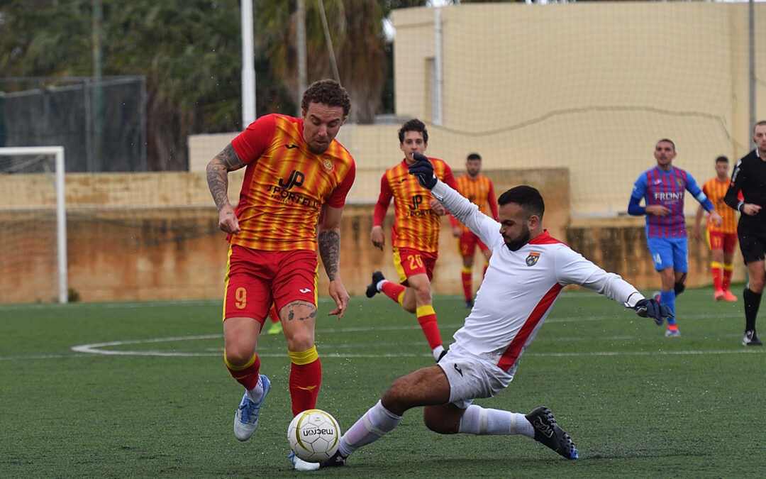 St Lawrence Spurs Stay in Promotion Hunt with Win over Munxar