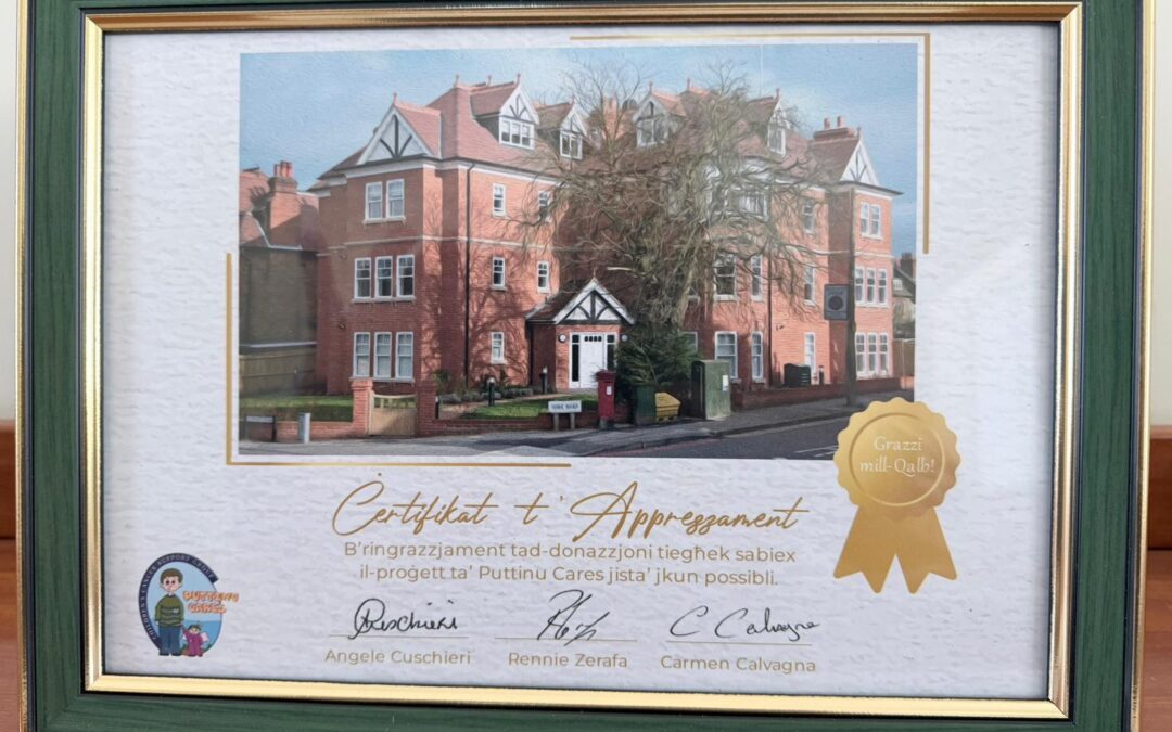 GFA Initiative Acknowledged by Puttinu Cares