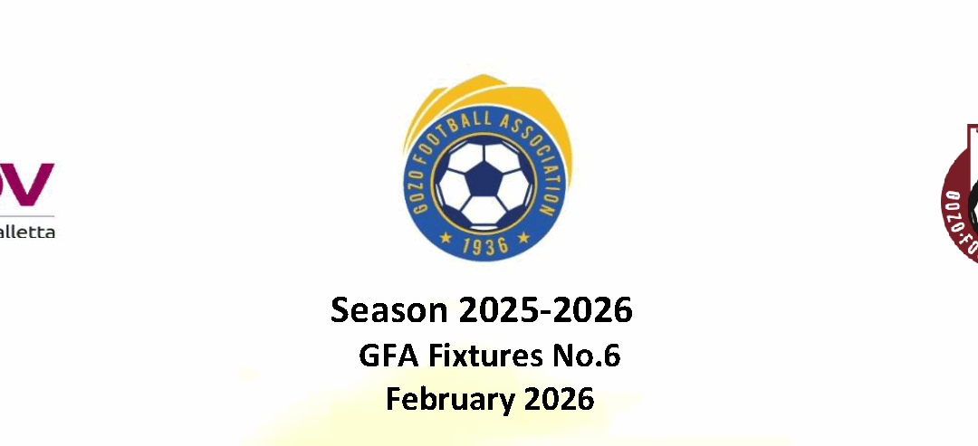 GFA Fixtures No 6 February – 2026