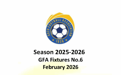 GFA Fixtures No 6 February – 2026