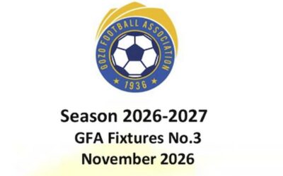GFA Fixtures No. 3 / 2026-2027